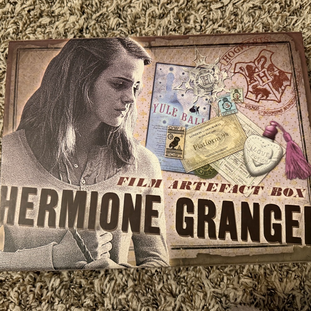 Hermione Granger Film Artifact Box